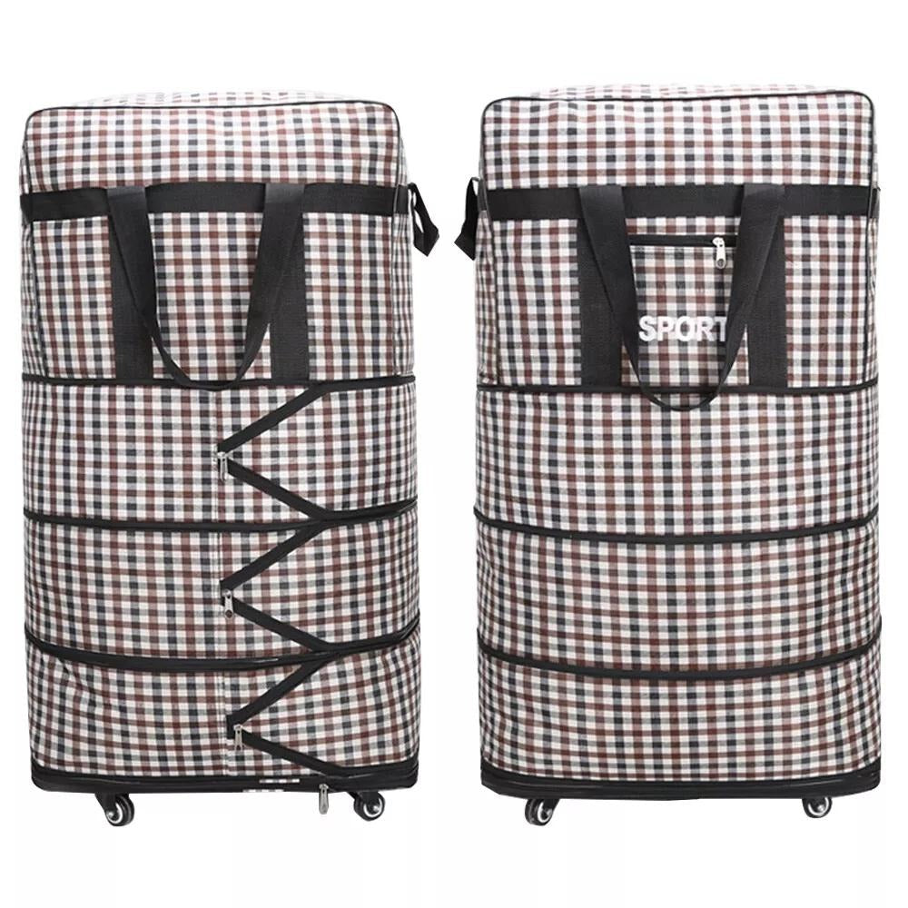Carry On Luggage – 32 Inch, 77L, Expandable, Foldable – detail view 2