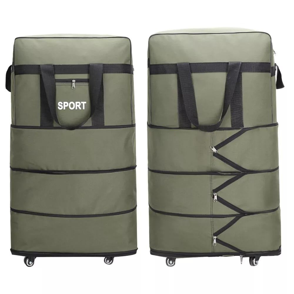 Carry On Luggage – 32 Inch, 77L, Expandable, Foldable – detail view 4
