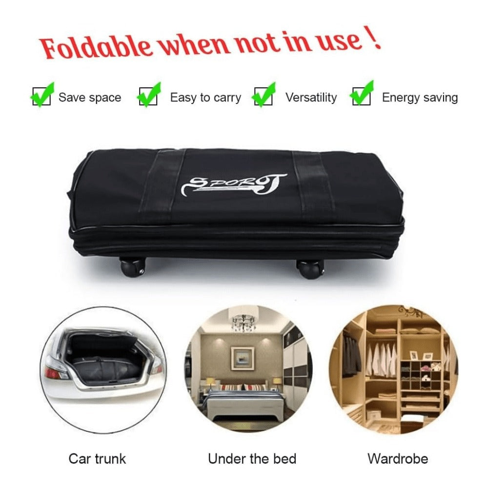 Carry On Luggage – 32 Inch, 77L, Expandable, Foldable – detail view 8