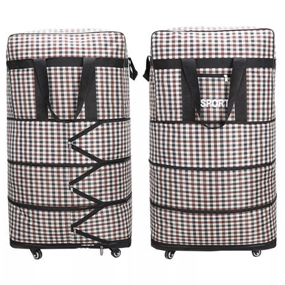Carry On Luggage – 32 Inch, 77L, Expandable, Foldable – detail view 32