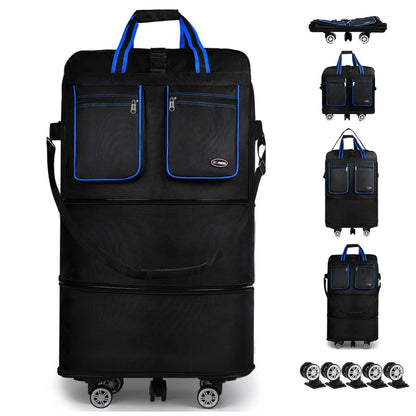 Carry On Luggage – 36 Inch, Spinner Wheels, Expandable, Foldable – detail view 26