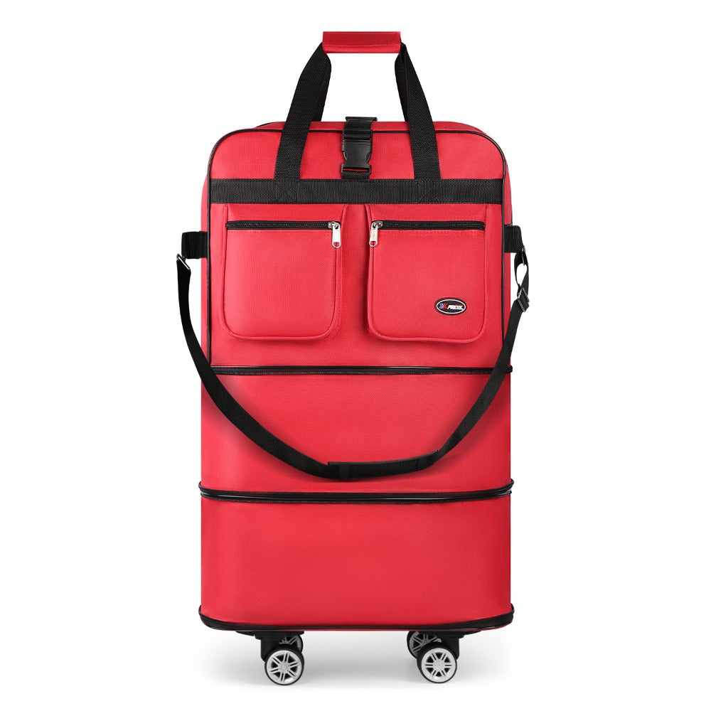 Carry On Luggage – 36 Inch, Spinner Wheels, Expandable, Foldable – detail view 15