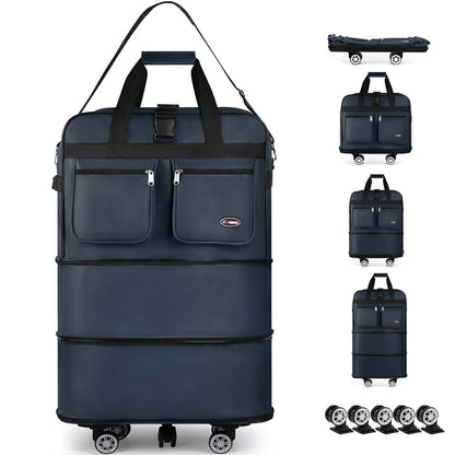 Carry On Luggage – 36 Inch, Spinner Wheels, Expandable, Foldable – detail view 25