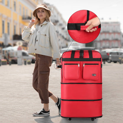 Carry On Luggage – 40 Inch, Expandable, Foldable, Spinner Wheels – detail view 14