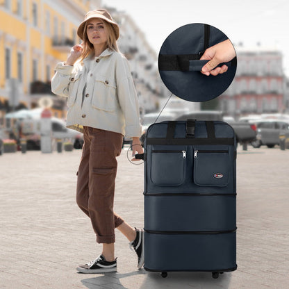 Carry On Luggage – 40 Inch, Expandable, Foldable, Spinner Wheels – alternate view