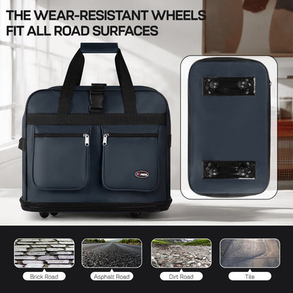 Carry On Luggage – 40 Inch, Expandable, Foldable, Spinner Wheels – detail view 6