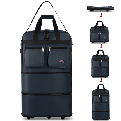 Carry On Luggage – 40 Inch, Expandable, Foldable, Spinner Wheels – detail view 71