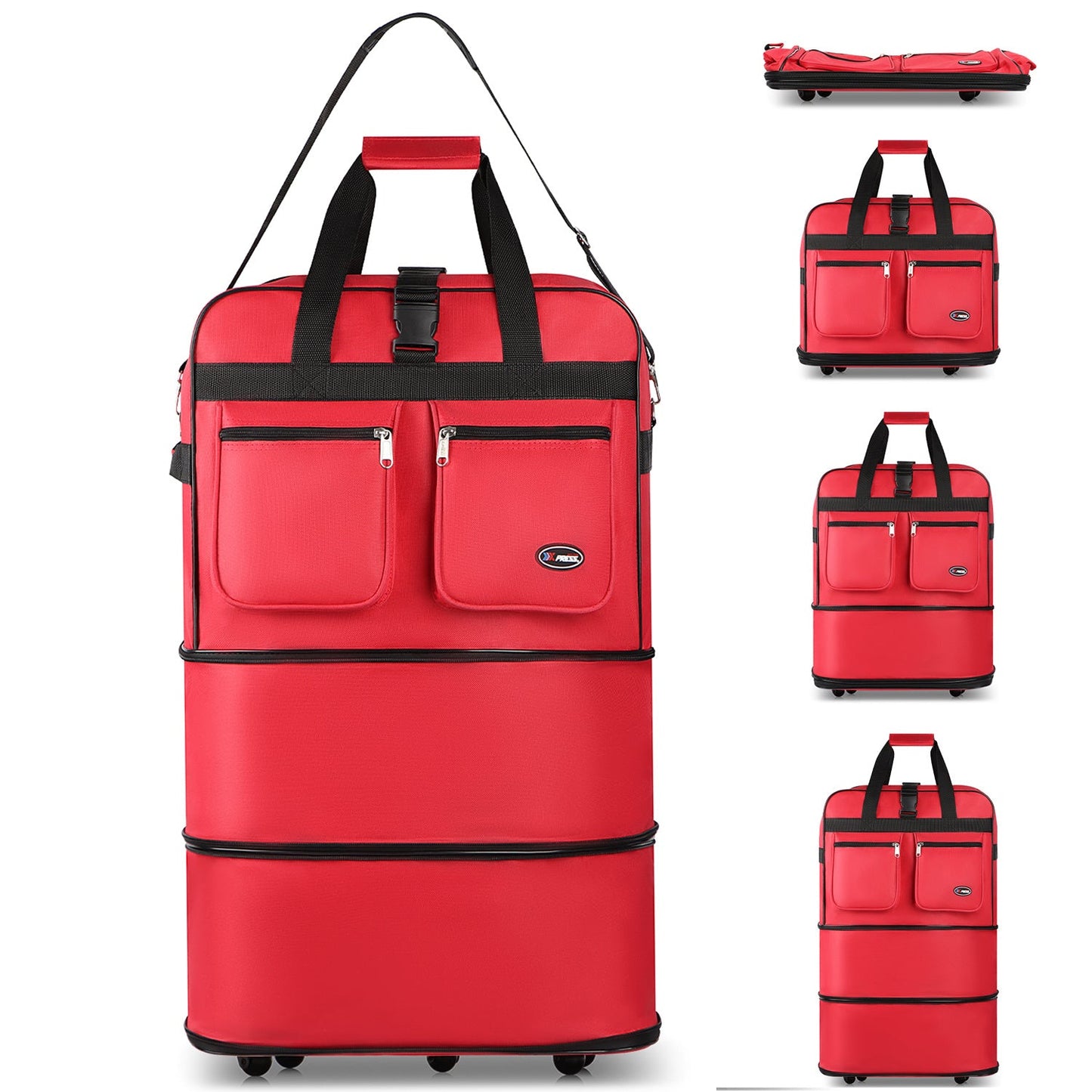 Carry On Luggage – 40 Inch, Expandable, Foldable, Spinner Wheels – detail view 74