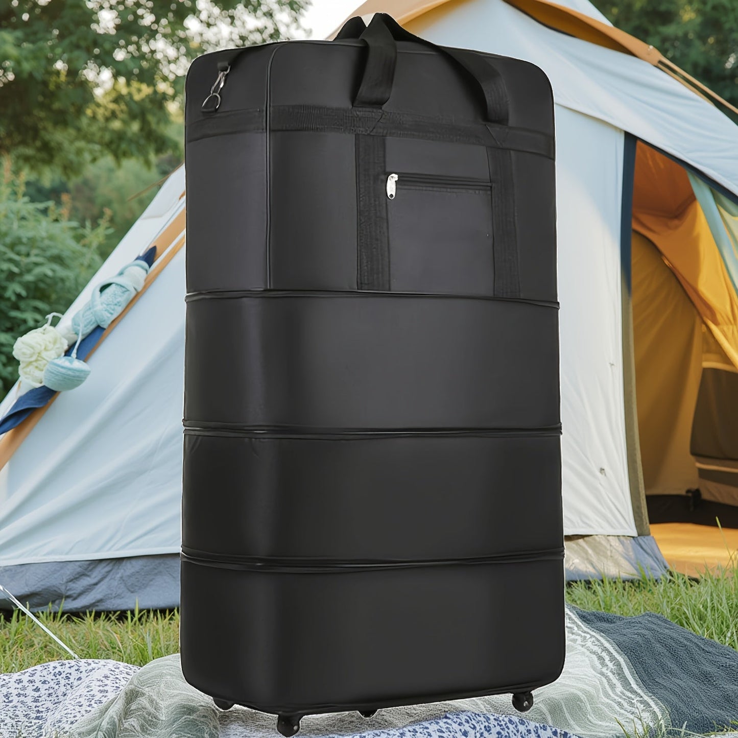 Carry On Luggage – 42 Inch, Expandable, Waterproof, Foldable – detail view 10