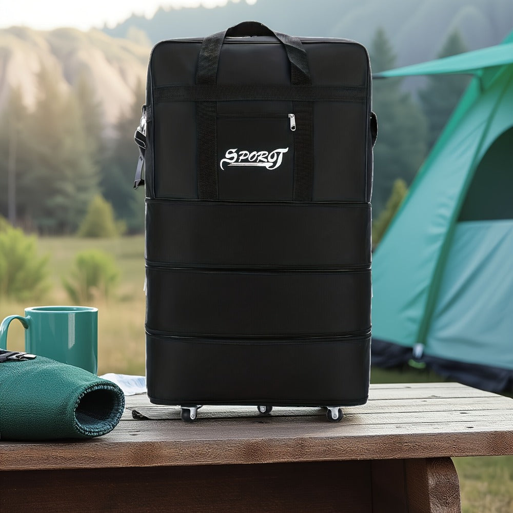 Carry On Luggage – 42 Inch, Expandable, Waterproof, Foldable – detail view 6