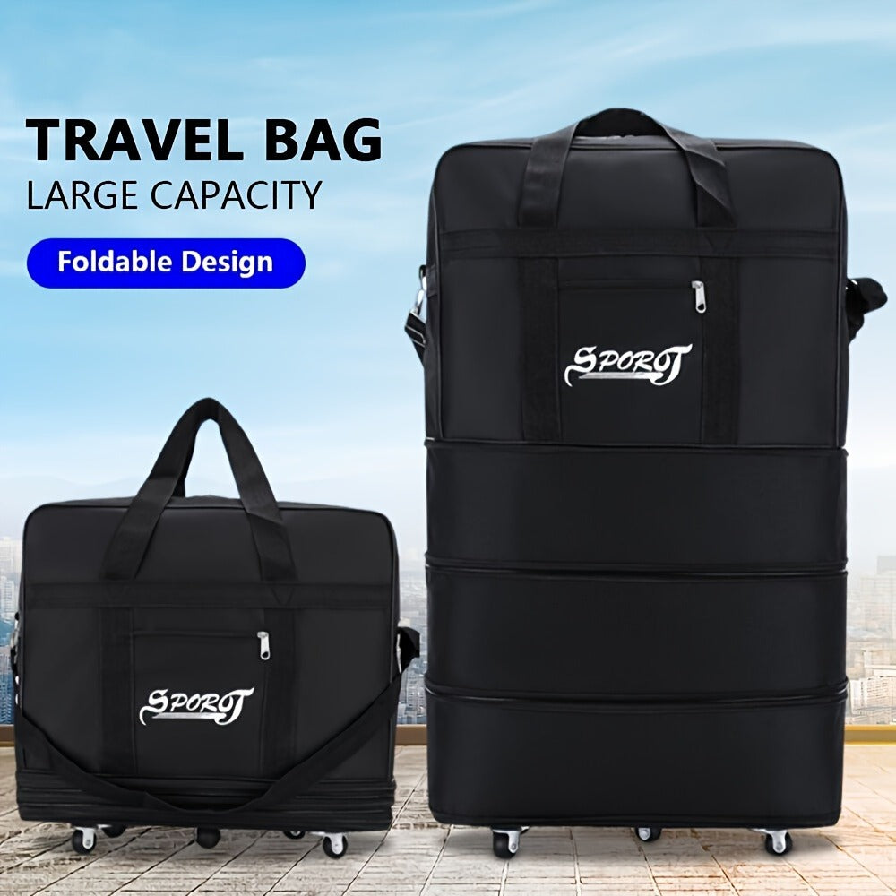 Carry On Luggage – 42 Inch, Expandable, Waterproof, Foldable – front view