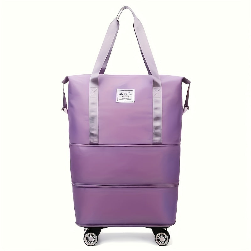 Carry On Luggage – 50L, Foldable, Expandable, Large Capacity – detail view 9