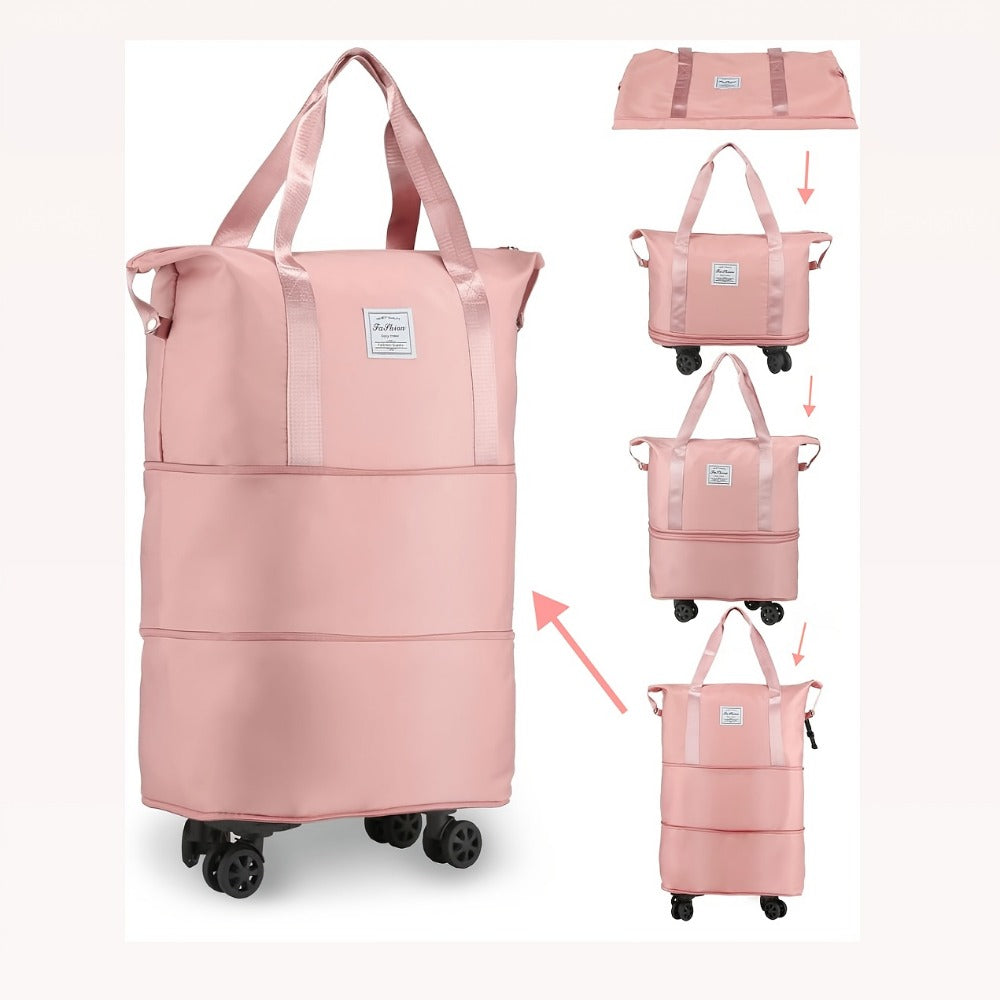 Carry On Luggage – Expandable, Rolling Duffel Detachable Wheels Expandable – detail view 16