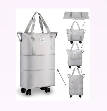 Carry On Luggage – Expandable, Rolling Duffel Detachable Wheels Expandable – detail view 17