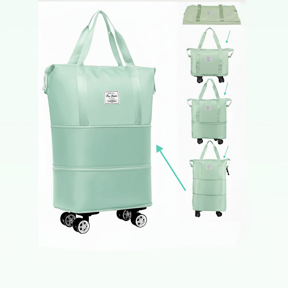 Carry On Luggage – Expandable, Rolling Duffel Detachable Wheels Expandable – detail view 2