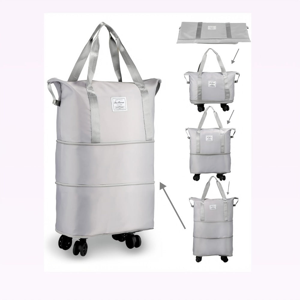 Carry On Luggage – Expandable, Rolling Duffel Detachable Wheels Expandable – detail view 4