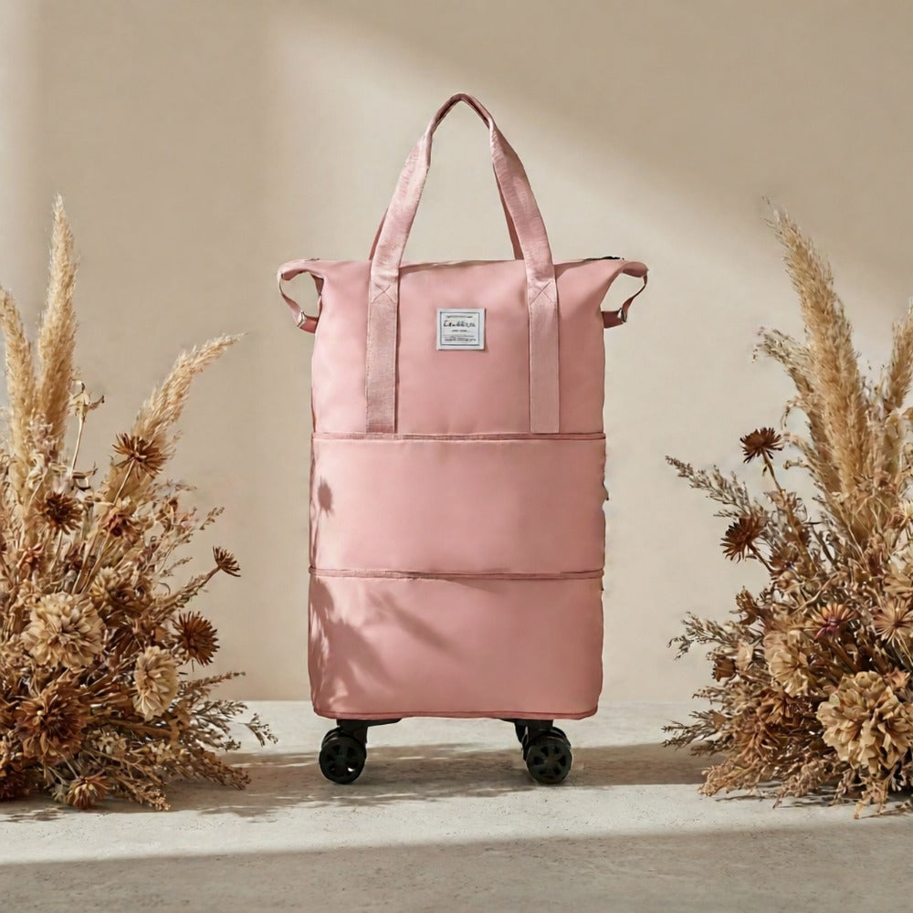 Carry On Luggage – Expandable, Rolling Duffel Detachable Wheels Expandable – detail view 8