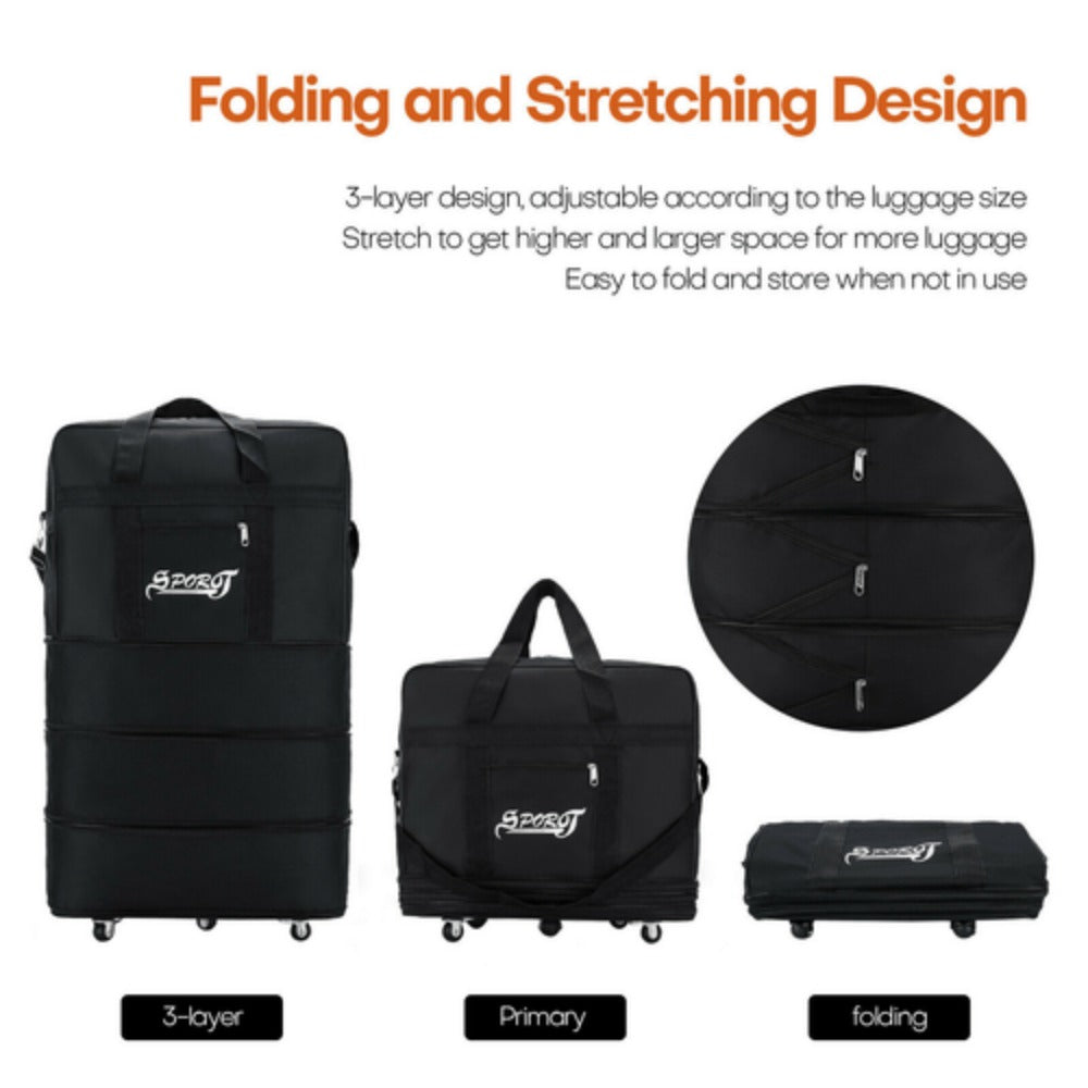Carry On Luggage – Expandable, Foldable, for Travel – detail view 15