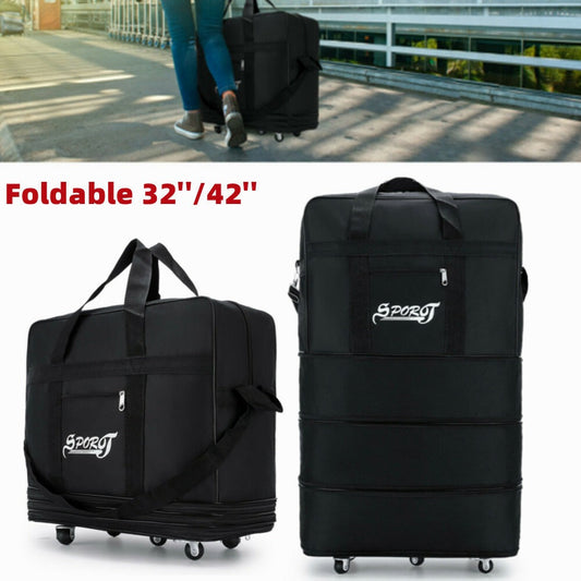 Carry On Luggage – Expandable, Foldable, for Travel – front view