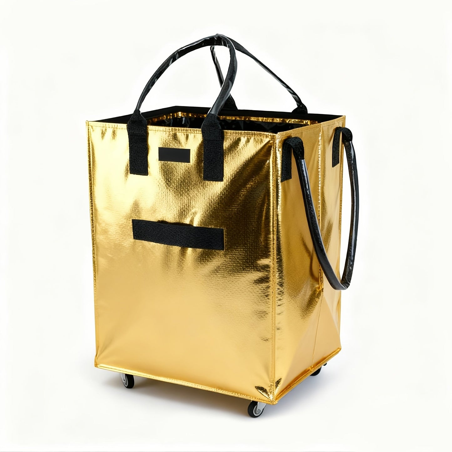 Carry On Luggage – Foldable, Foldable Rolling Shopping Cart Wheels – alternate view