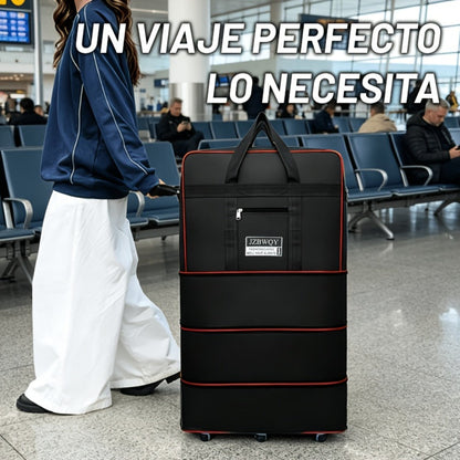 Carry On Luggage – Foldable, Large Capacity, Expandable, for Travel – detail view 10