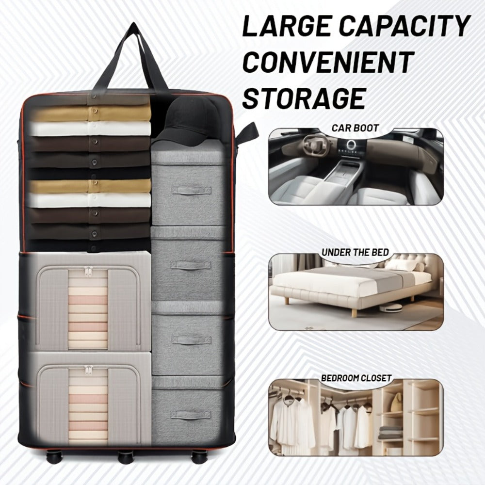 Carry On Luggage – Foldable, Large Capacity, Expandable, for Travel – detail view 6