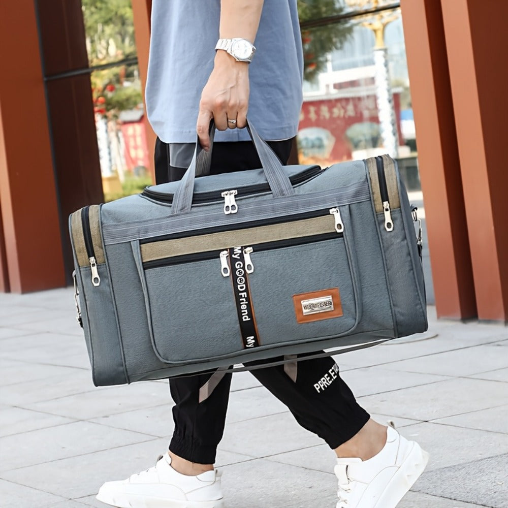 Carry On Luggage – Foldable, Large Capacity, Lightweight, for Travel – front view