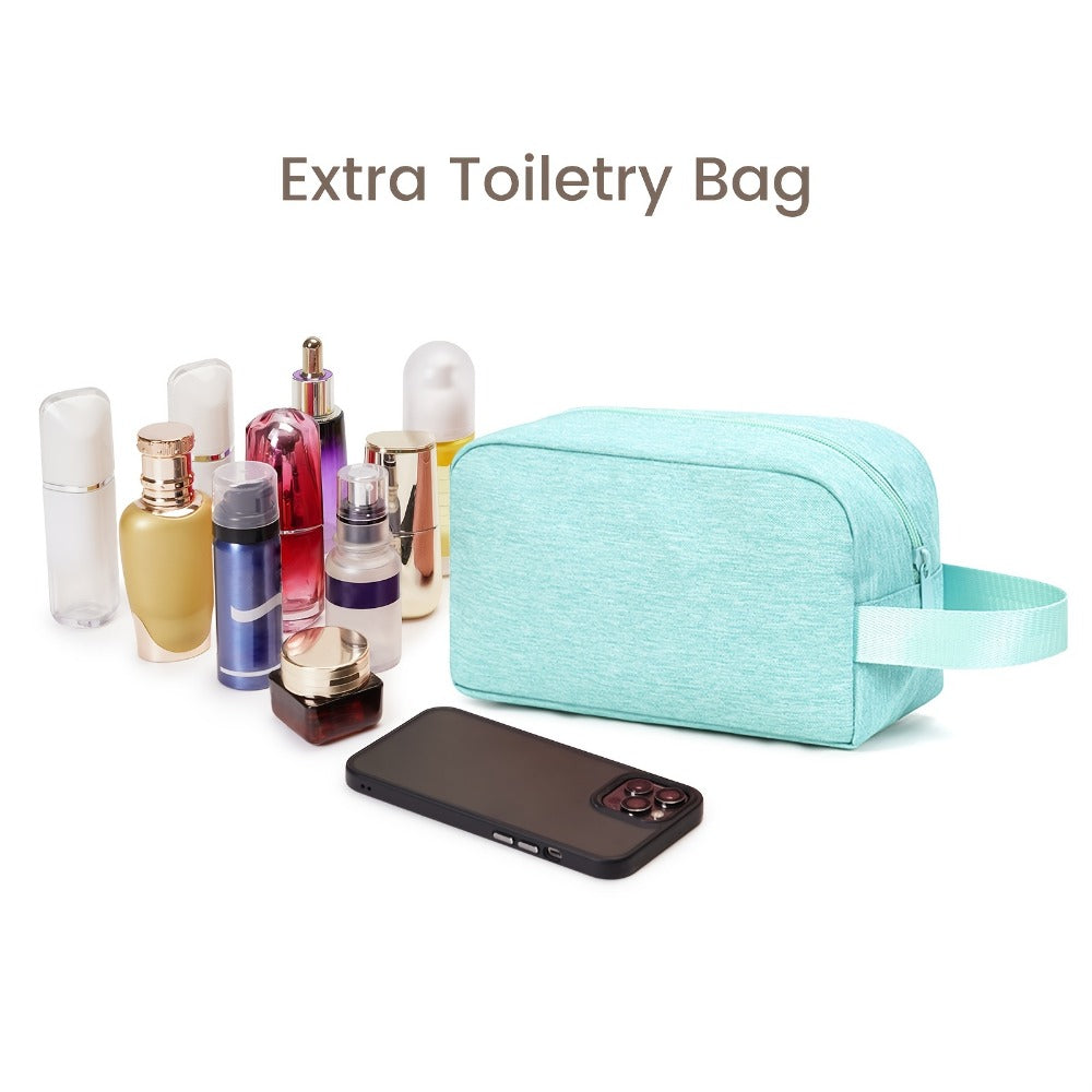 Carry On Luggage – 6 Colors, Foldable, USB Charging, for Travel – detail view 15