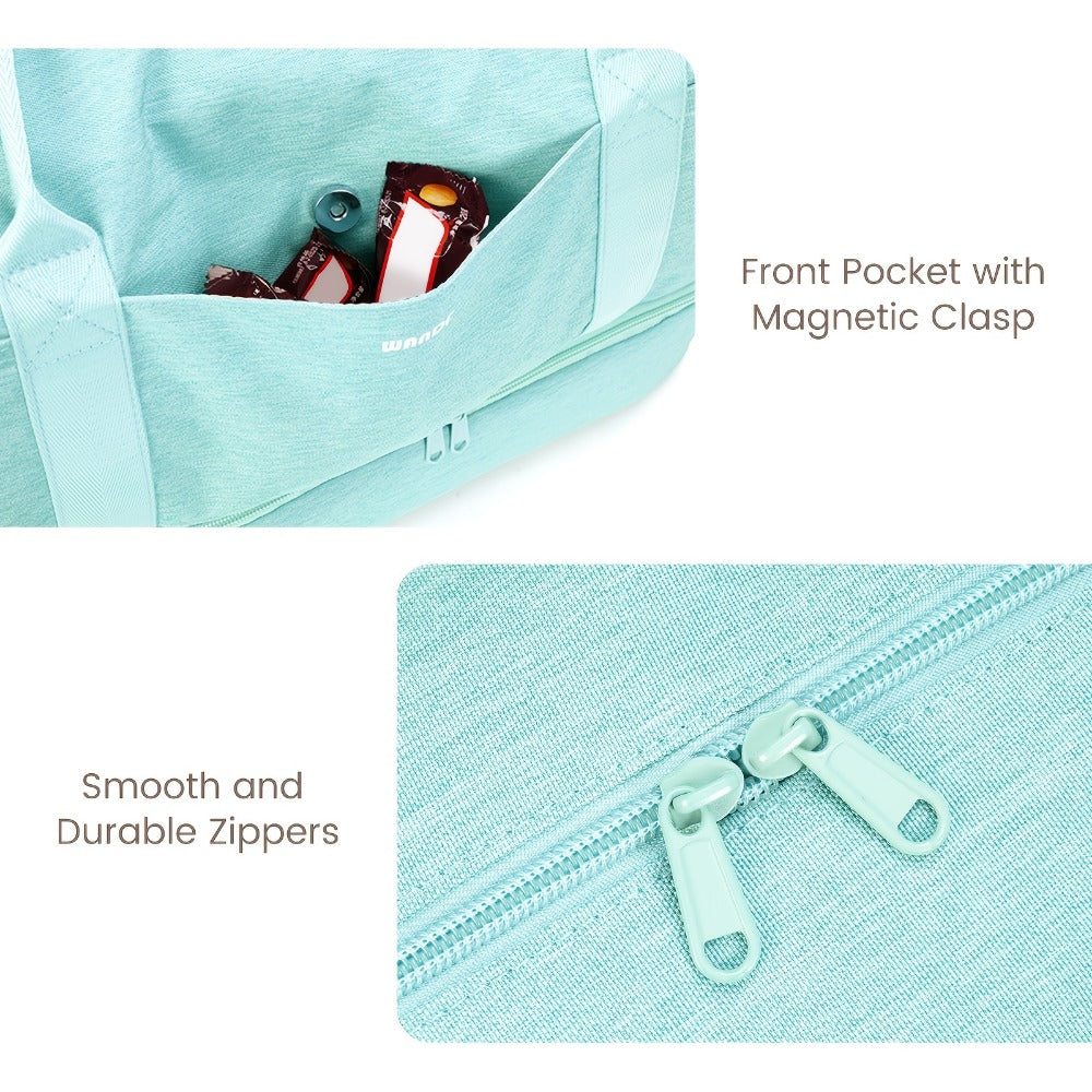 Carry On Luggage – 6 Colors, Foldable, USB Charging, for Travel – detail view 9