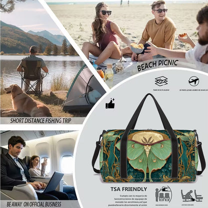 Carry On Luggage – Large Capacity, Adjustable Strap – detail view 7
