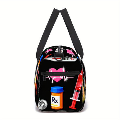 Carry On Luggage – Large Capacity, Adjustable Strap – detail view 4