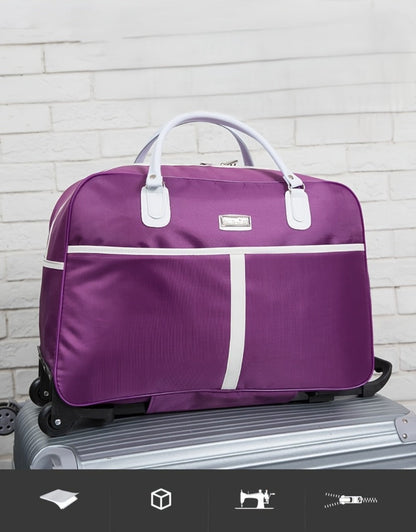 Carry On Luggage – Large Capacity, Lightweight, Foldable, for Travel & School – detail view 12