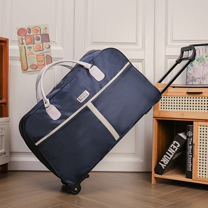 Carry On Luggage – Large Capacity, Lightweight, Foldable, for Travel & School – front view