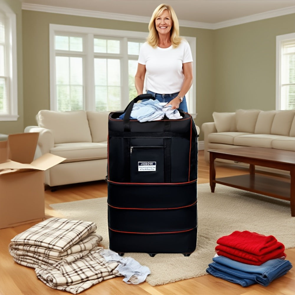 Carry On Luggage – Large Capacity, Expandable, Foldable, for Travel – alternate view