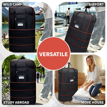 Carry On Luggage – Large Capacity, Expandable, Foldable, for Travel – detail view 3