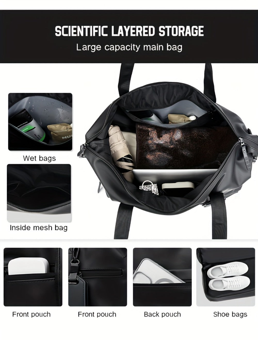 Carry On Luggage – Large Capacity, for Travel – detail view 19
