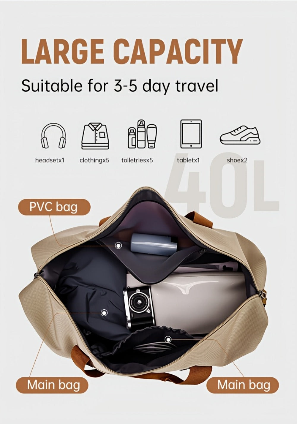 Carry On Luggage – Lightweight, for Travel – detail view 16