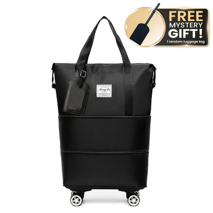 Carry On Luggage – Nylon, Expandable, Foldable, for Travel – alternate view