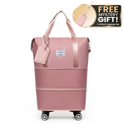 Carry On Luggage – Nylon, Expandable, Foldable, for Travel – detail view 6