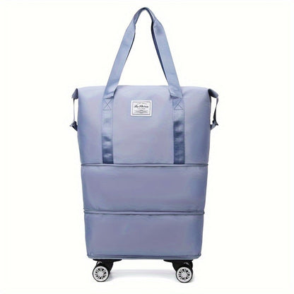 Carry On Luggage – Nylon, Foldable, Large Capacity, Lightweight – detail view 2