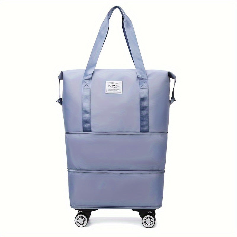Carry On Luggage – Nylon, Foldable, Large Capacity, Lightweight – detail view 11