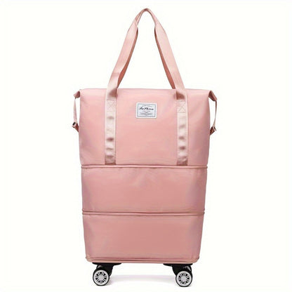 Carry On Luggage – Nylon, Foldable, Large Capacity, Lightweight – detail view 8
