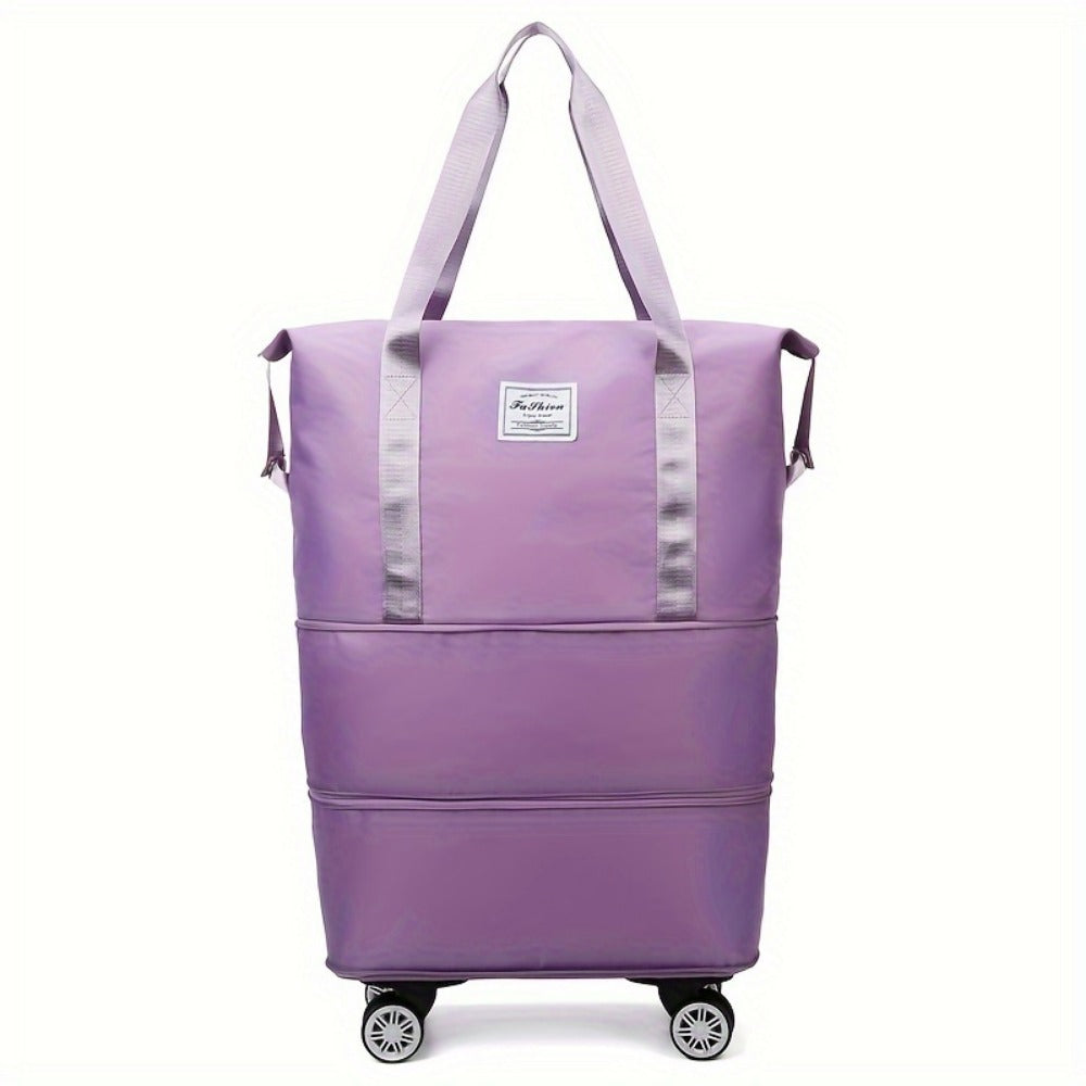 Carry On Luggage – Nylon, Foldable, Large Capacity, for Travel – detail view 4