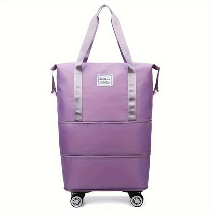 Carry On Luggage – Nylon, Foldable, Large Capacity, for Travel – detail view 4