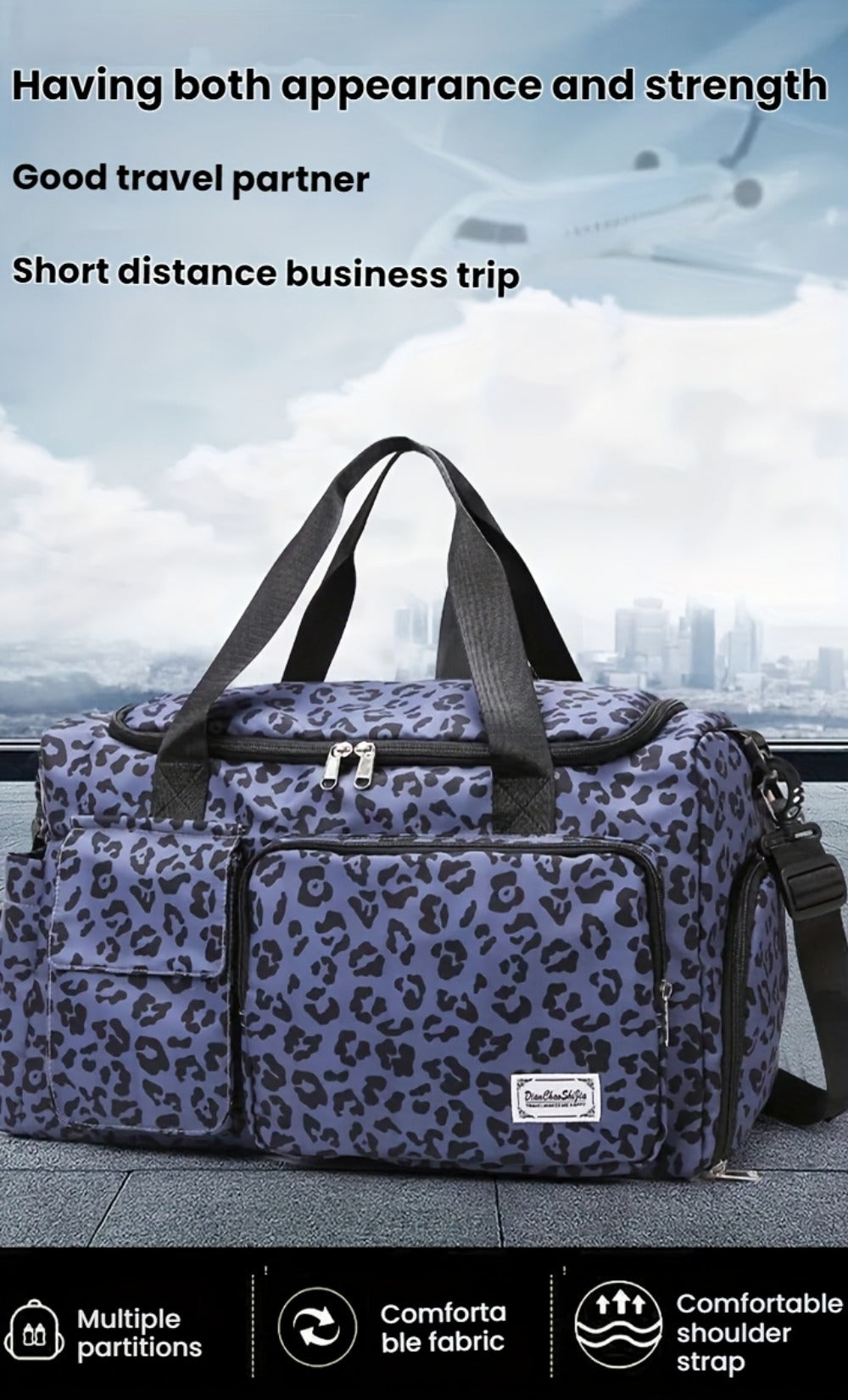 Carry On Luggage – Nylon, Large Capacity, for Travel – detail view 20
