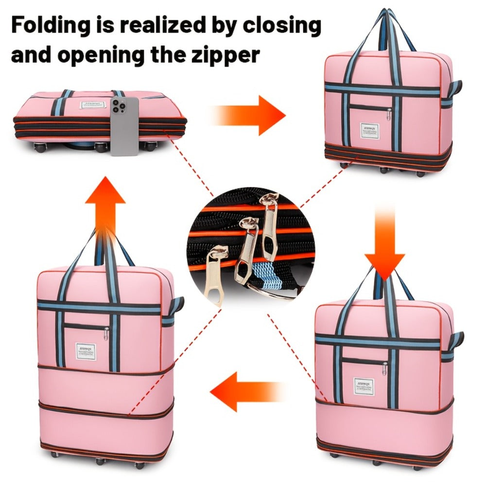 Carry On Luggage – Oversized, Expandable, for Travel – detail view 5