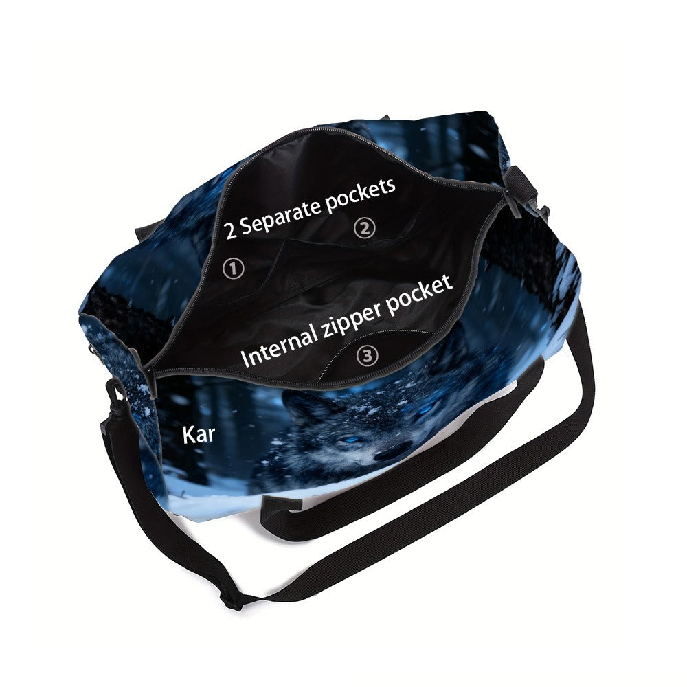 Carry On Luggage – Polyester, Adjustable Strap, for Travel – detail view 6