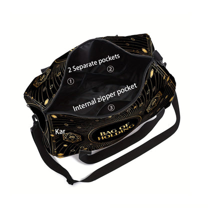 Carry On Luggage – Polyester, Large Capacity, Adjustable Strap, for Travel & Everyday – detail view 5