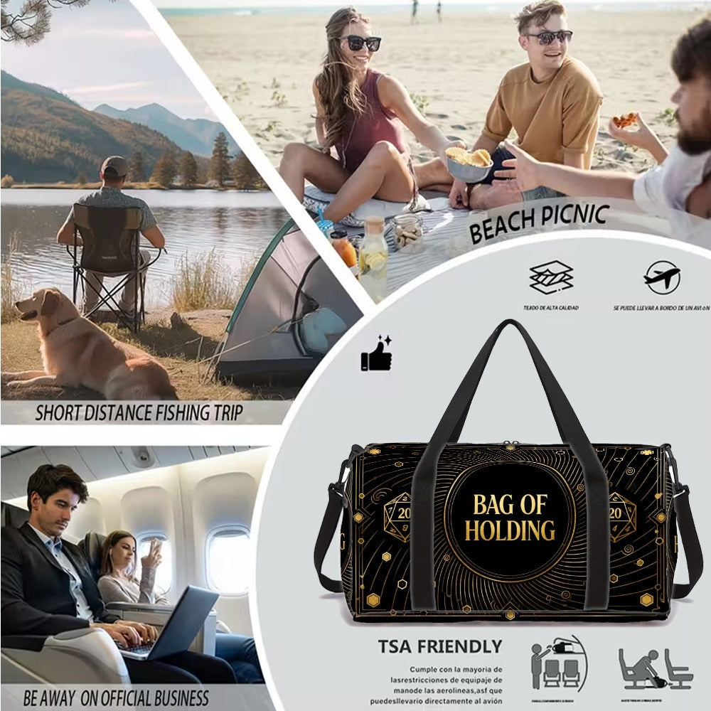 Carry On Luggage – Polyester, Large Capacity, Adjustable Strap, for Travel & Everyday – detail view 7