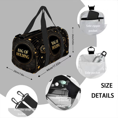 Carry On Luggage – Polyester, Large Capacity, Adjustable Strap, for Travel & Everyday – detail view 9